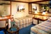View description of an interior stateroom