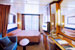 View description of a balcony stateroom