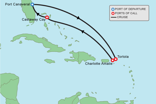 disney fantasy cruise eastern caribbean