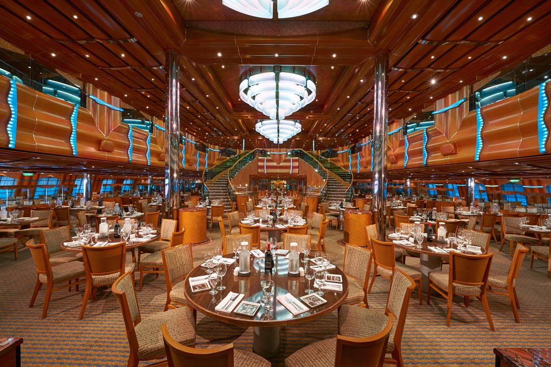 carnival cruise line dining options